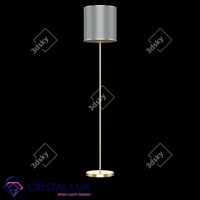 Sergio PT1 - Contemporary Crystal Lux Pendant 3D model image 1