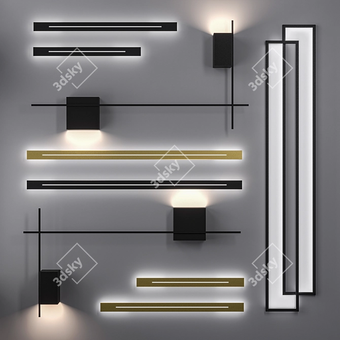 Elegant Lampatron Lighting Collection 3D model image 1