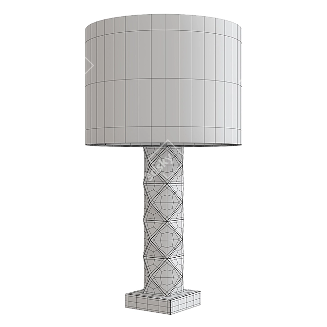 Elegant Whealon 111024 Table Lamp 3D model image 2