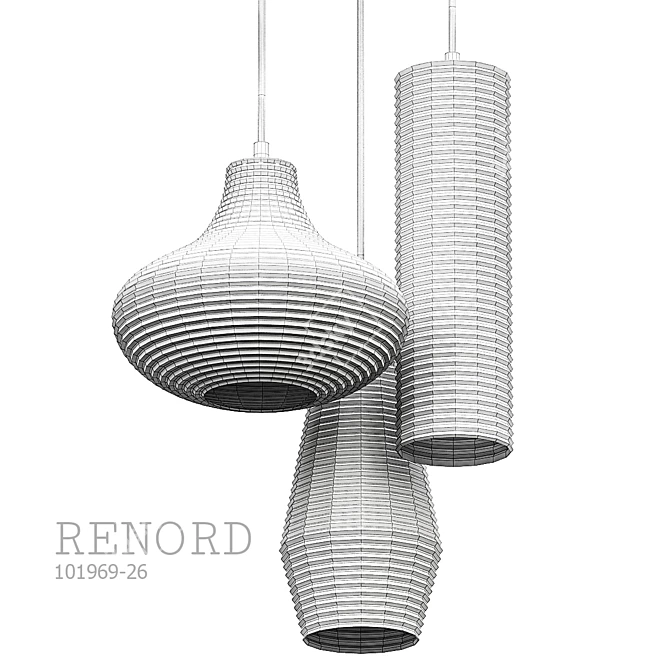 Renord: Industrial Style Perfection 3D model image 3