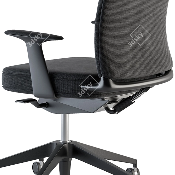 ErgoFlex Office Chair Set 3D model image 6