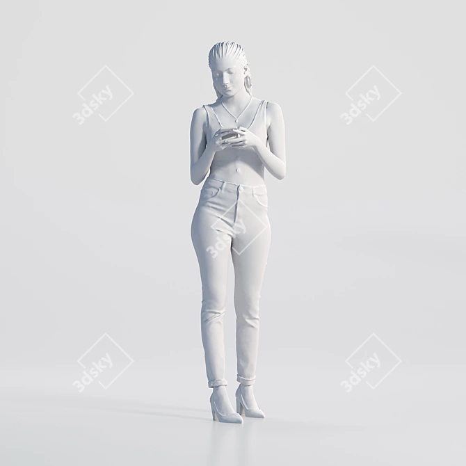 High-detail 3D Character Model 3D model image 4