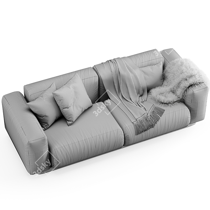 Modern Croatian Sofa 3D model image 6