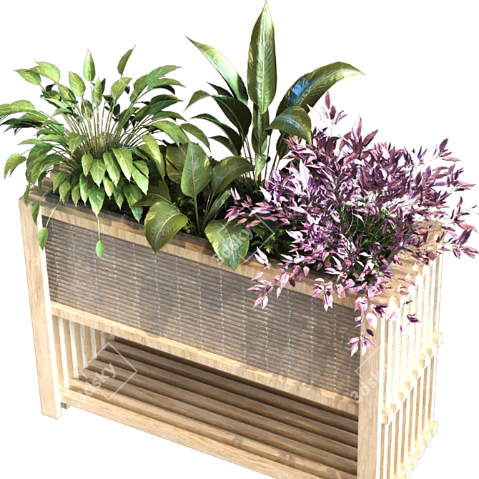 Greenery Box Set 103 3D model image 4