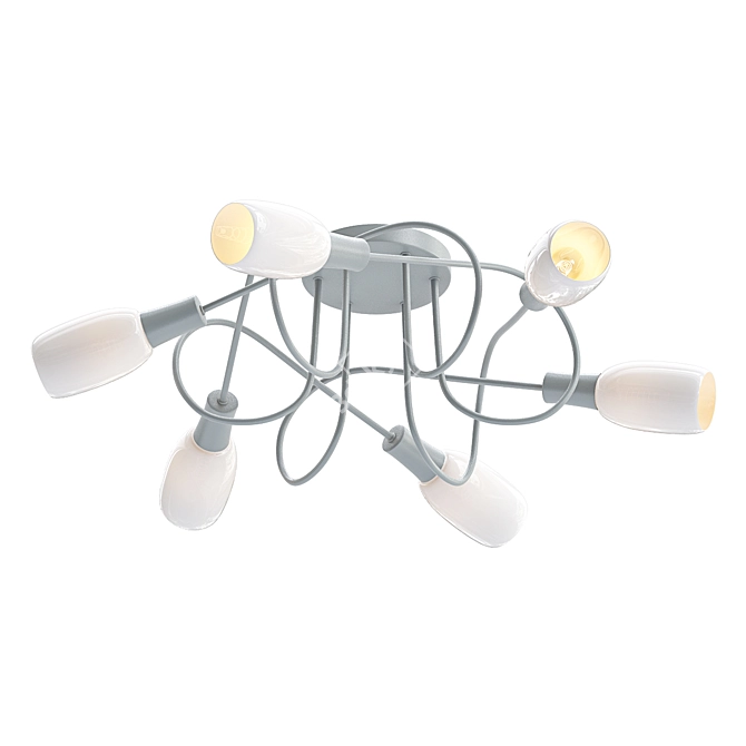 Arte Lamp A4591PL Ceiling Chandelier 3D model image 1
