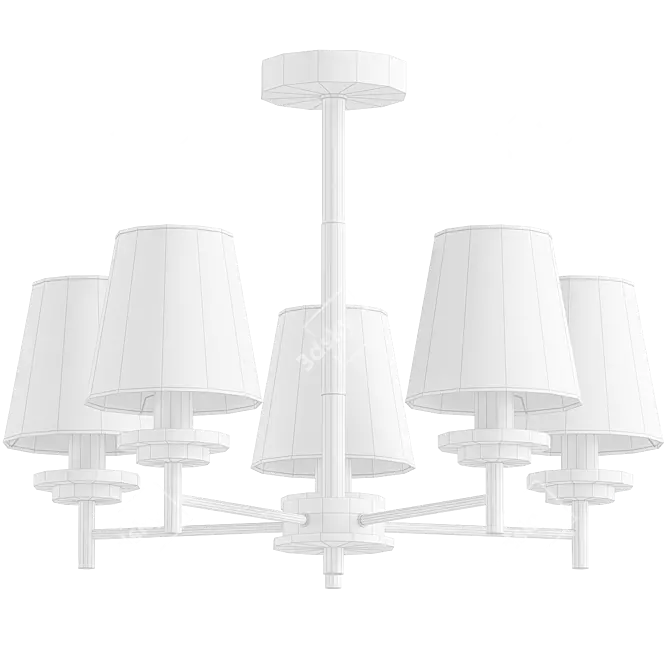 Elegant Ceiling Light - Lumion Betsy 3D model image 2