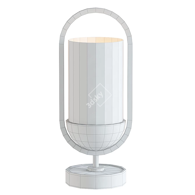 Modern Millimeter Lamp: BONN 3D model image 2