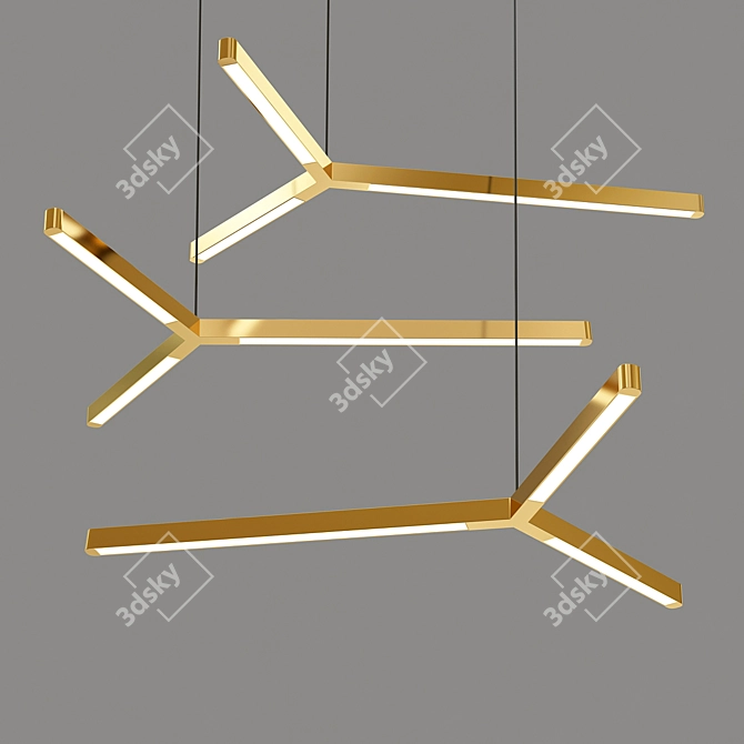 Thai-inspired Pendant Lamp - Kasalong 3D model image 1