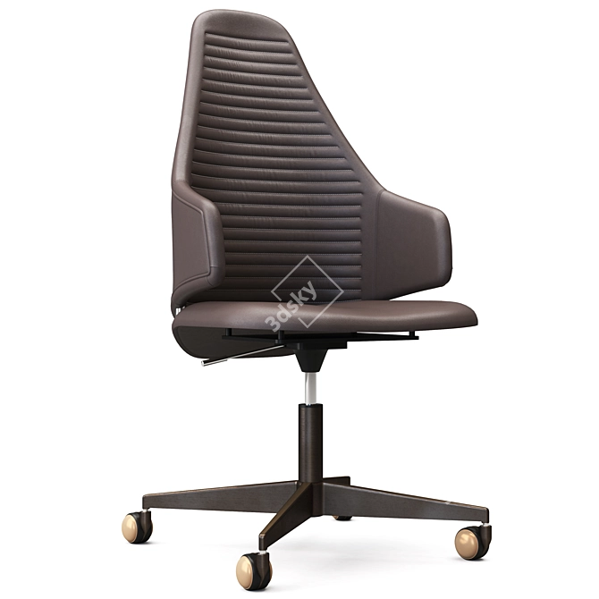 Ergonomic VELA Office Chair 3D model image 8