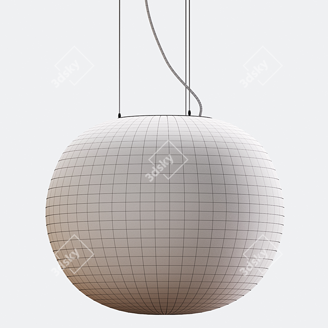 Modern Hanging Lamps: Stylish and Affordable 3D model image 2