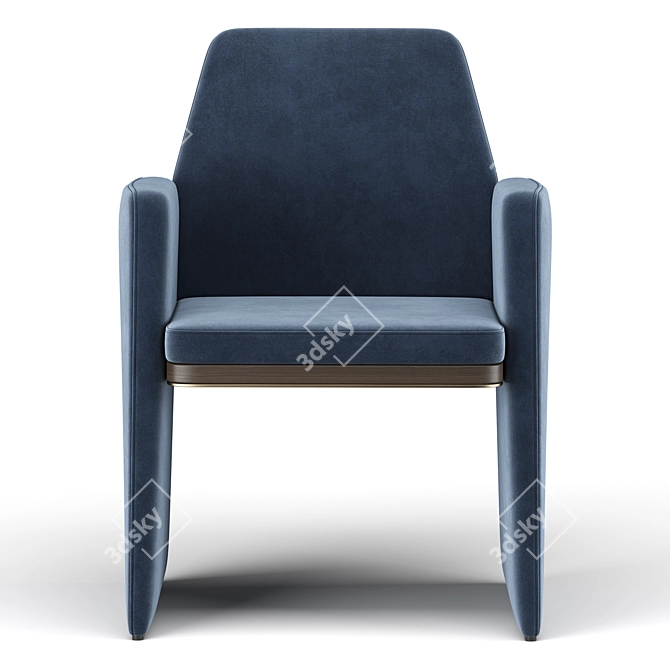 Sleek and Stylish Anthony Chair 3D model image 3