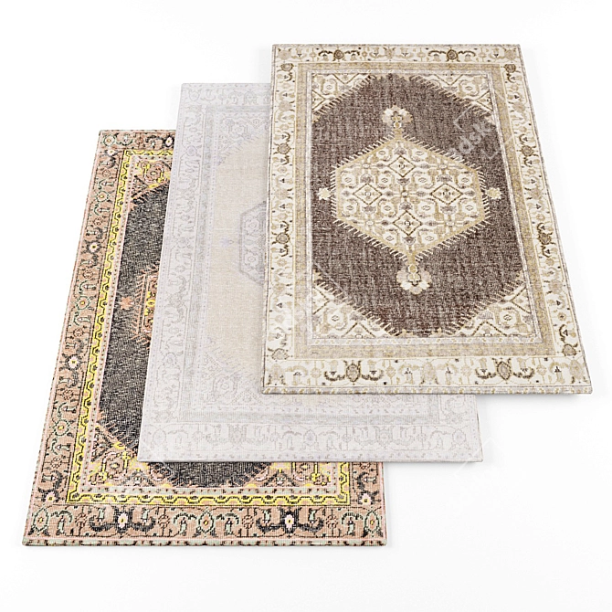 High Resolution Rugs Collection 3D model image 1