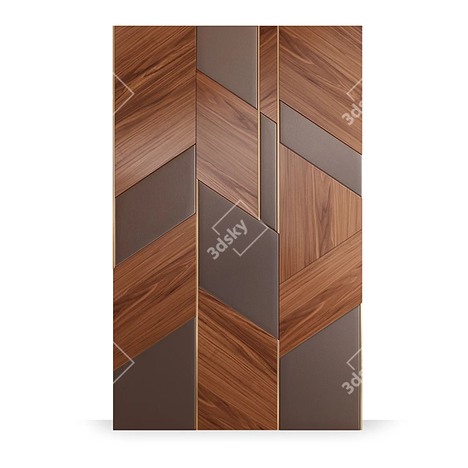 Luxury Wall Panels in Store 54 3D model image 1