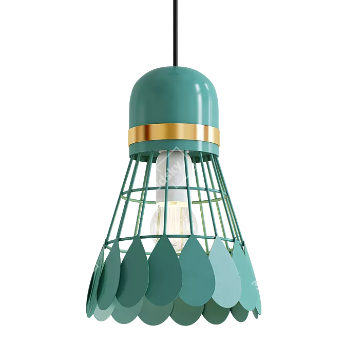 Hiper Volan Chandelier 3D model image 1