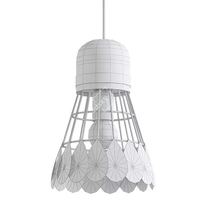 Hiper Volan Chandelier 3D model image 2