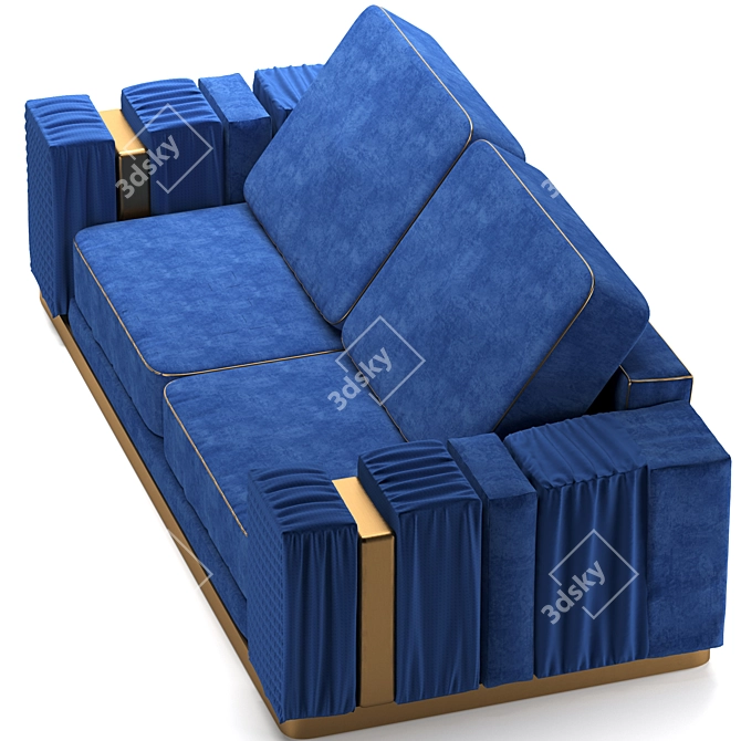 Luxurious Charisma Sofa - Giorgio Collection 3D model image 3