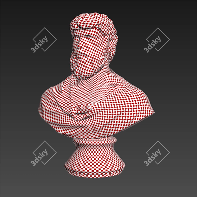 Sculpted Geometry With Textures 3D model image 5