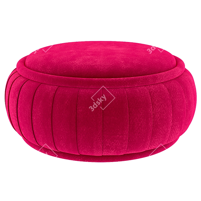 Malibu Pouf Arcit - Stylish and Realistic Furniture 3D model image 2