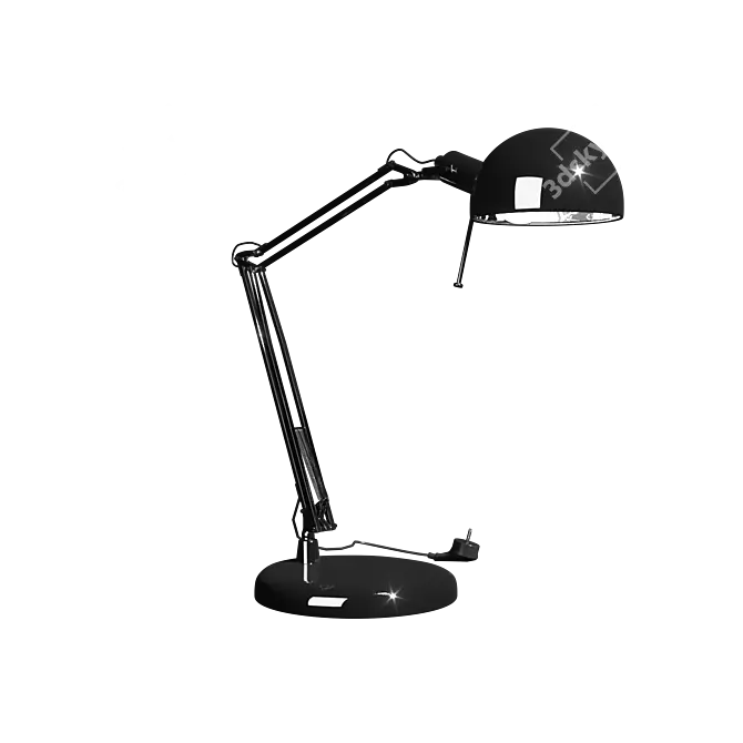 Elegant Desk Lamp 3D model image 1