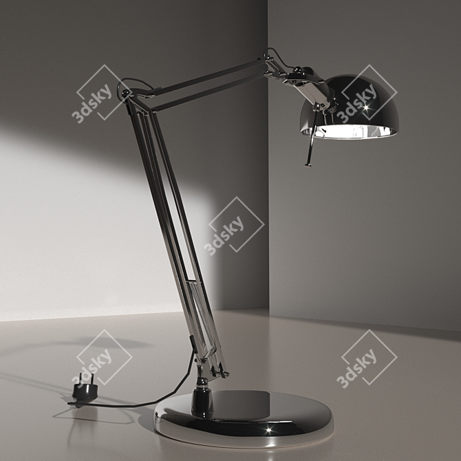 Elegant Desk Lamp 3D model image 2