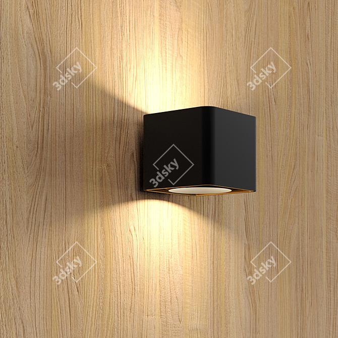 Luxury Oak Veneer Texture 3D model image 2