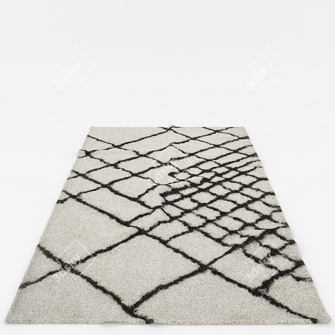 Versatile Collection of 6 Rugs: VRayFur, VRayDisplacementMod, CoronaDisplacementMod 3D model image 5