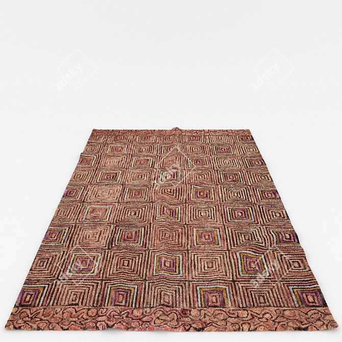 Variety Collection: 6 Rugs with VRayFur & Displacement 3D model image 5