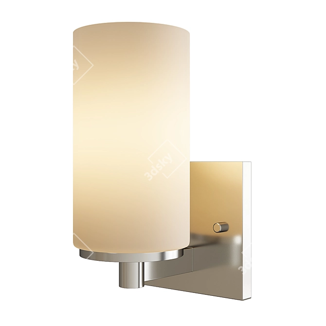 Modern Hettinger One Light Wall 3D model image 1