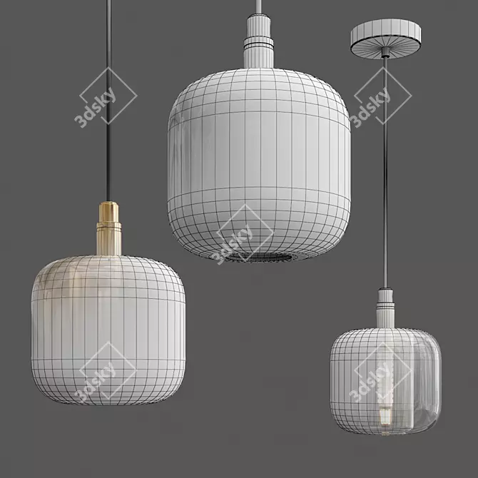 Elegant Robin Chandelier 3D model image 2