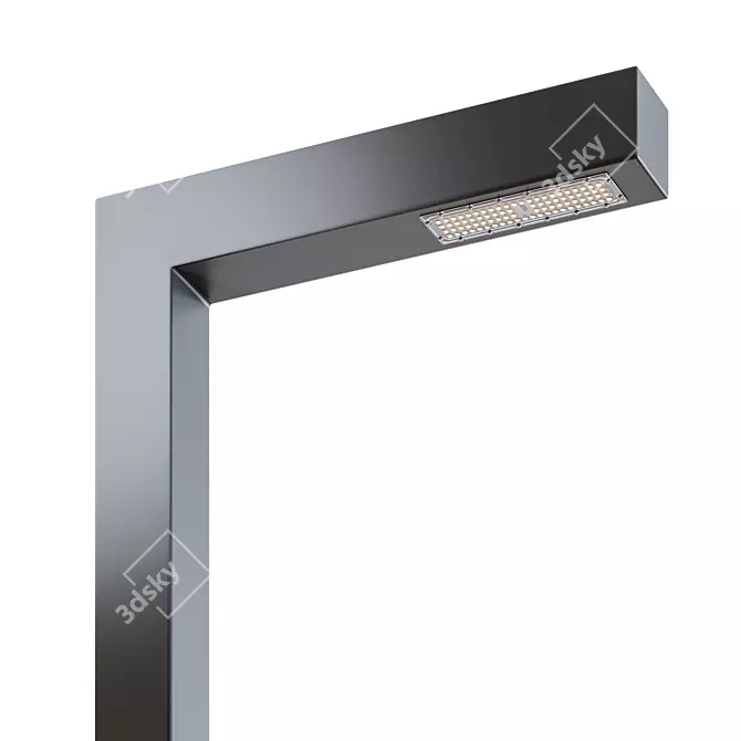 Sleek LED Park Lighting Stolb Park CUT 3D model image 3