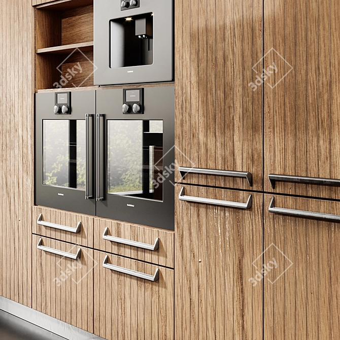 Italian Kitchen27: Stylish Appliances for a Modern Lifestyle 3D model image 5
