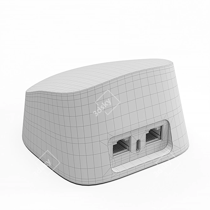 Superior Wi-Fi Coverage: Amazon Eero 6/6 Pro 3D model image 12