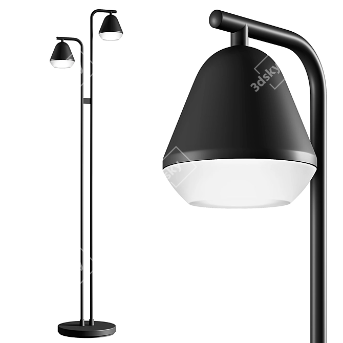 Eglo Palbieta 99036: Stylish Floor Lamp 3D model image 1