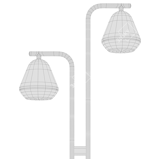 Eglo Palbieta 99036: Stylish Floor Lamp 3D model image 3