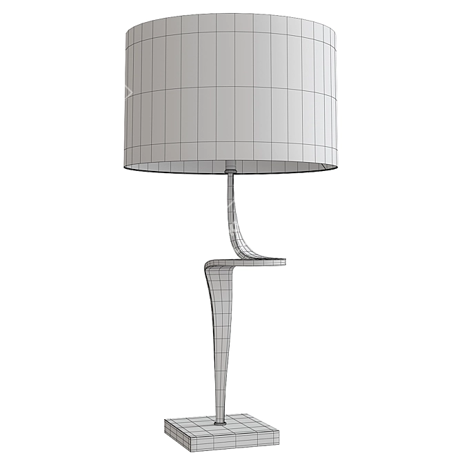 Elegant Deans Court Table Lamp 3D model image 2