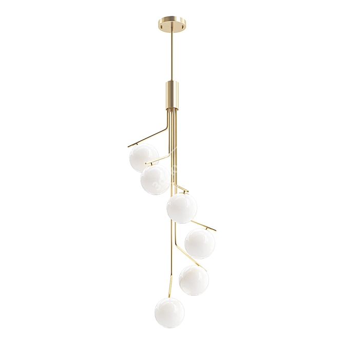 Elegant Design Lamp: SHIRLEY 3D model image 1