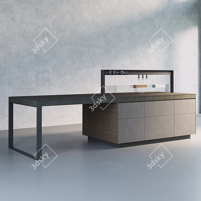 Italian Genius Loci Kitchen Island 3D model image 4