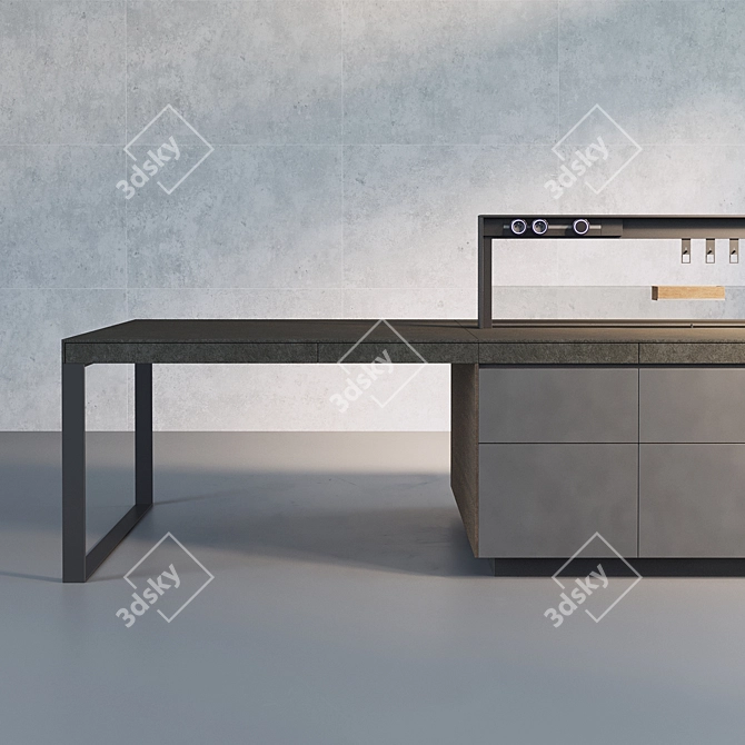 Italian Genius Loci Kitchen Island 3D model image 5