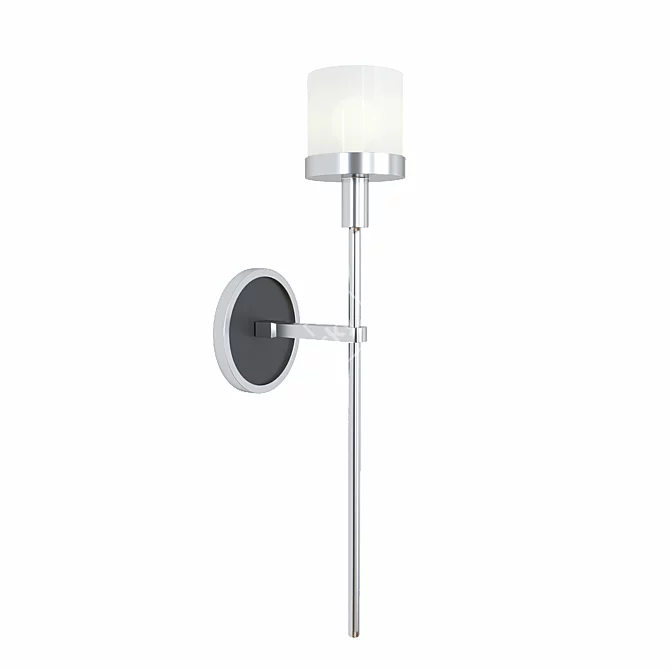 Elegant Ventoux Sconce Light 3D model image 1