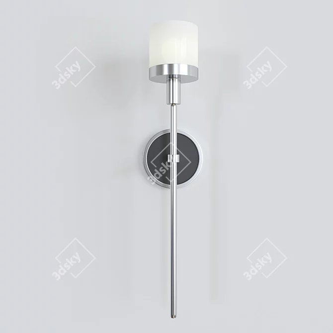 Elegant Ventoux Sconce Light 3D model image 2