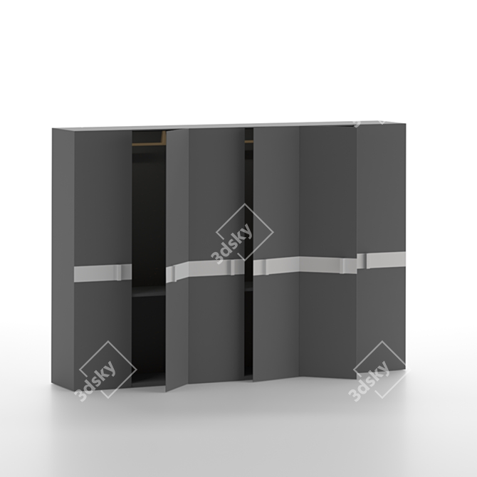 Elegant Storage Solution: Cupboard 3D model image 2