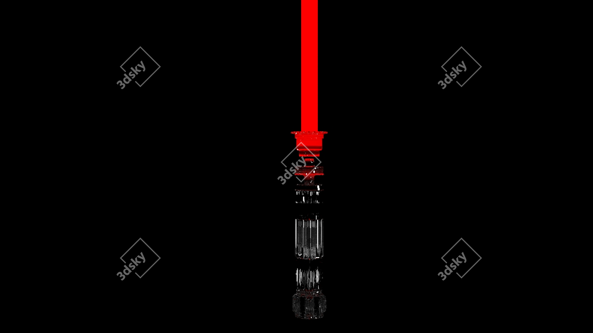 Galactic Glow - Star Wars LightSaber 3D model image 1