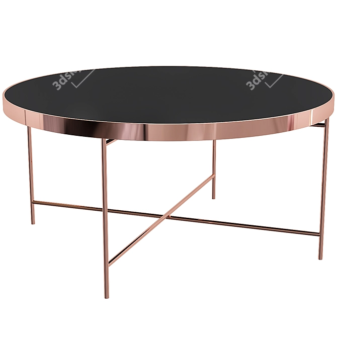 Sleek Coffee Table: Halmar Moria 3D model image 1