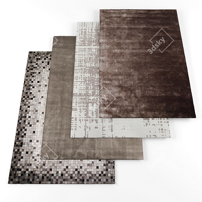 Title: Textured Rug Collection - 2000x3000px 3D model image 1