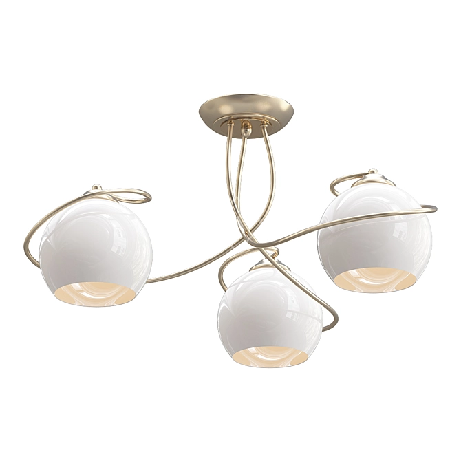 Citilux Lime Ceiling Chandelier 3D model image 1