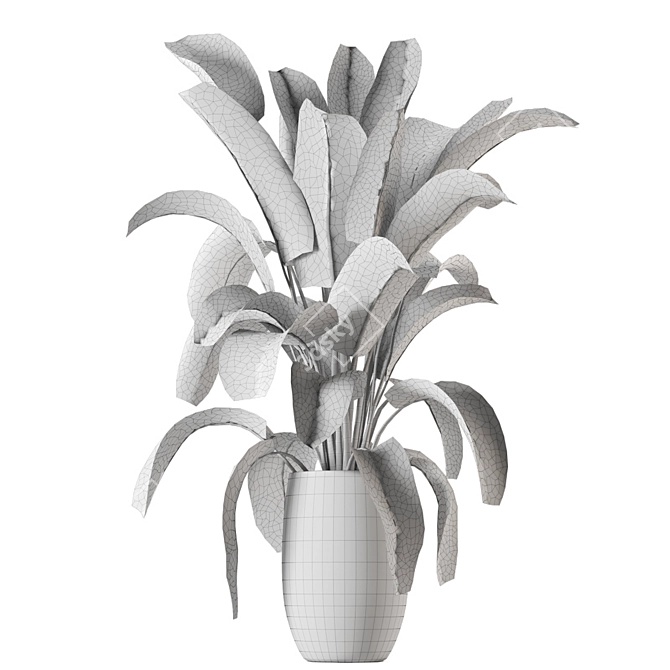 Greenery Galore: Indoor Plant Set 3D model image 7