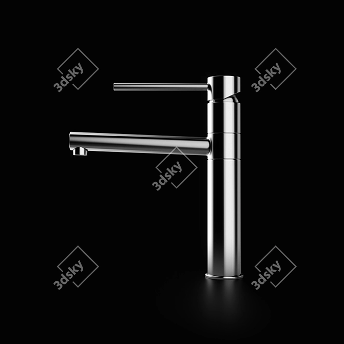 Gessi Neutron: Stylish Kitchen Tapware 3D model image 4