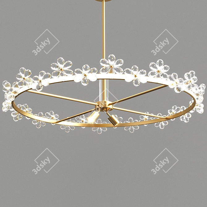 Elegant Florentina Design Lamps 3D model image 1