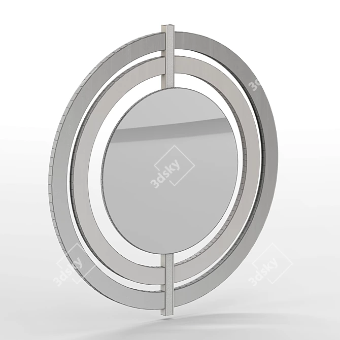 Elegant Brescia Mirror 3D model image 2