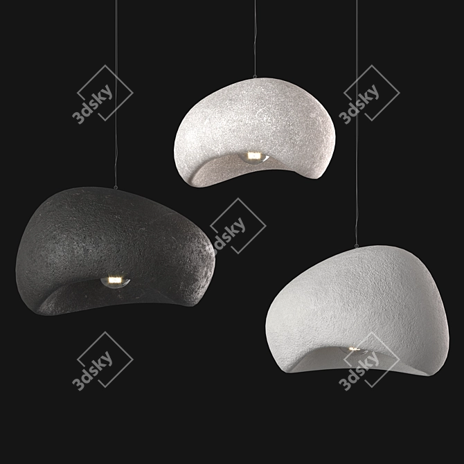 Cloud Pendant Lamp 3D model image 6